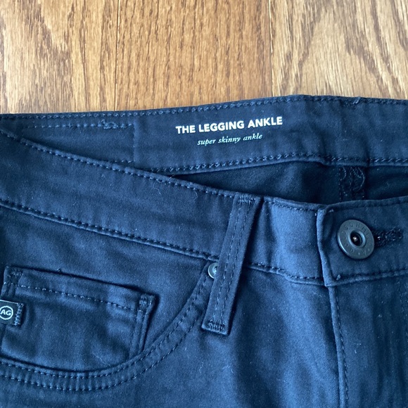 AG Adriano Goldschmied Legging Ankle Super Black 25 - perfect condition! - Picture 3 of 4